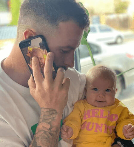 Adorable Picture Of Papa and Daughter